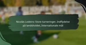Nicolás Lodeiro: Store turneringer, Indflydelse på landsholdet, Internationale mål